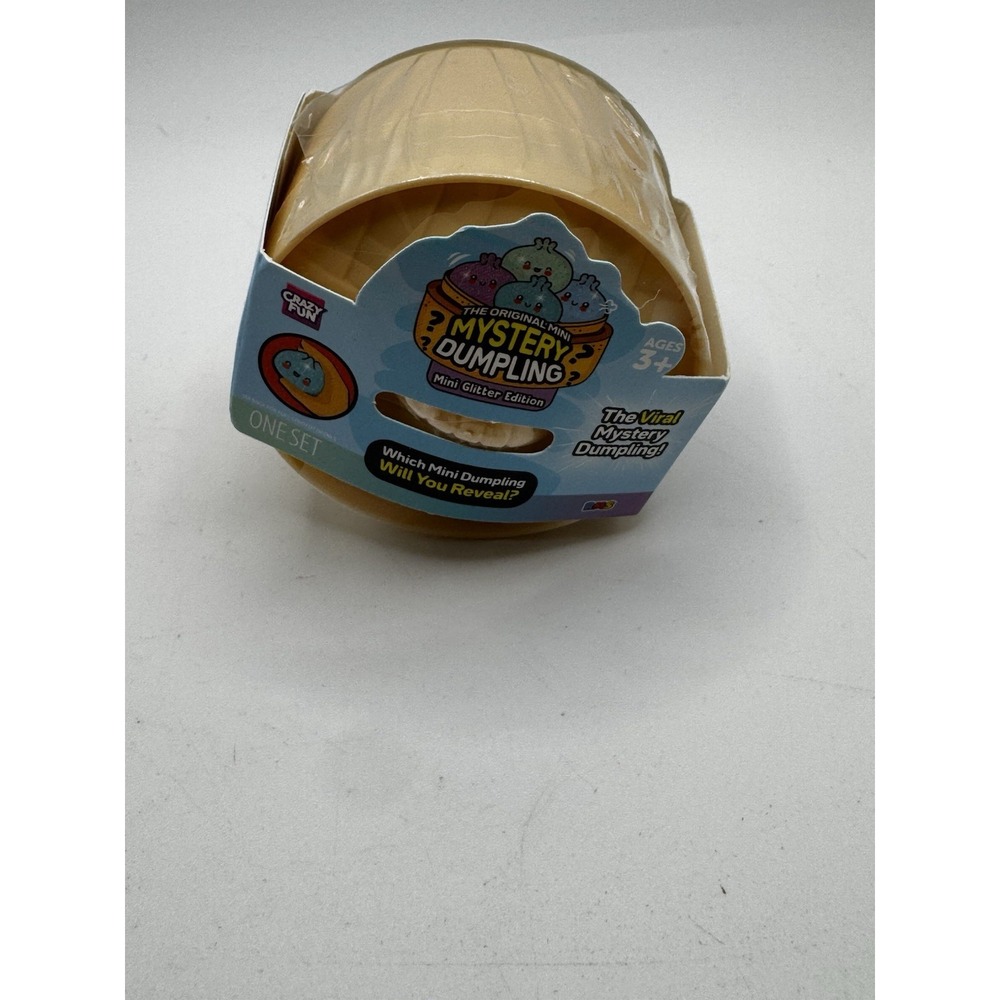 NEW Crazy Fun MINI GLITTER Squishy Viral Mystery Dumpling Series 3 RMS Sealed